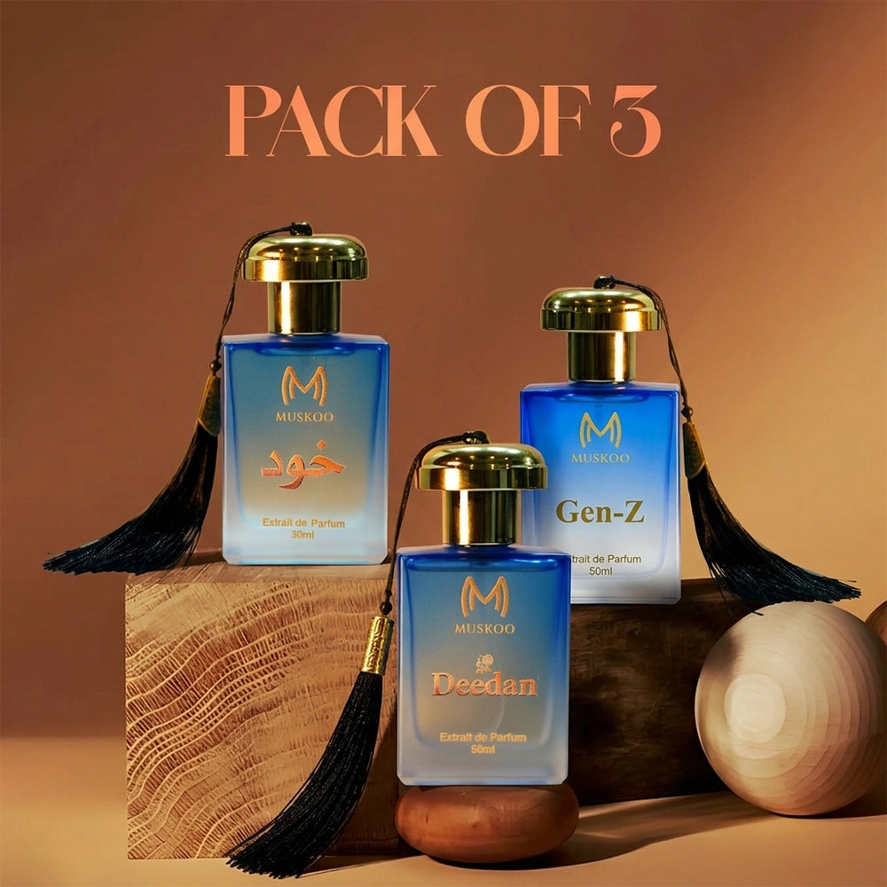 Three Perfume Deal (Deedan + Gen-Z + Khud)
